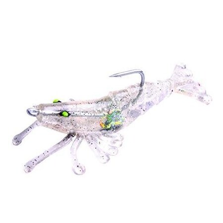 Billy Bay Halo Perfect Sinker Shrimp, 14 Oz, Clear Sparkle, 3PK 972-4-3-1